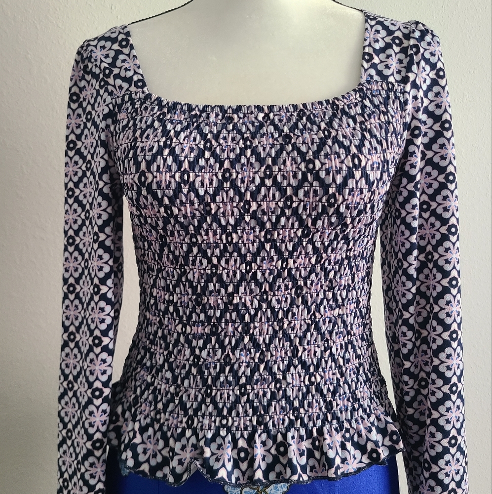 Floral Long Sleeve Top